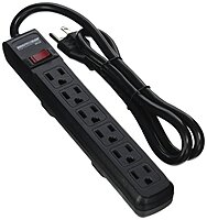MINUTEMAN MMS362P 6-Outlet Surge Protector Twin Pack - 241 Joules