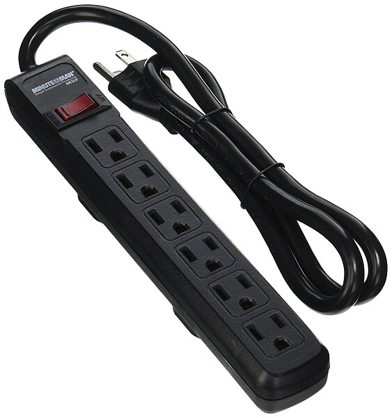 MINUTEMAN MMS362P 6-Outlet Surge Protector Twin Pack - 241 Joules