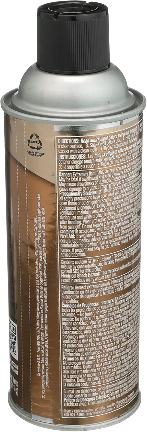 CRC Oilfield Dry Moly Lube, 11 Wt Oz, 03284 11 Oz 1 Pack Oilfield Dry Moly Lube