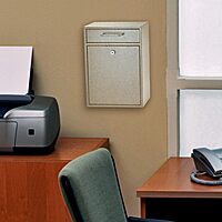 Mail Boss High Security Locking Wall-Mount Mail Drop Box