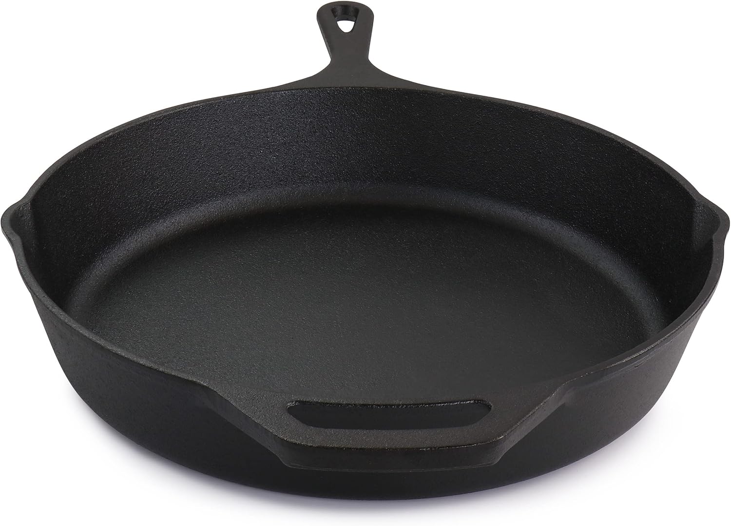MegaChef Pre-Seasoned Round Cast Iron Frying Pan