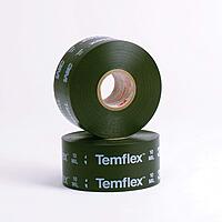 3M Temflex Vinyl General-Use Corrosion Protection Tape 1100, 2 in x 100 ft, Unprinted, Black, Protects Pipes