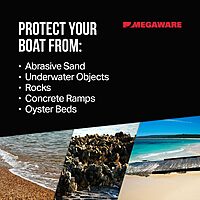 MEGAWARE KEELGUARD Self-Adhesive DIY Keel Guard 5-Inch Wide (9 Standard Lengths, 11 Colors)