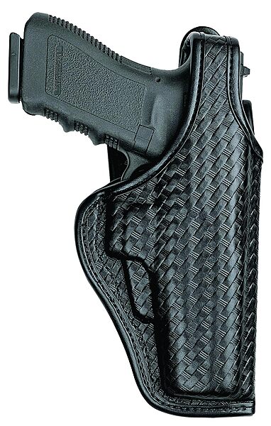 BIANCHI AccuMold Elite 7920 Defender II Duty Holster with Jacket Slot Belt Loop