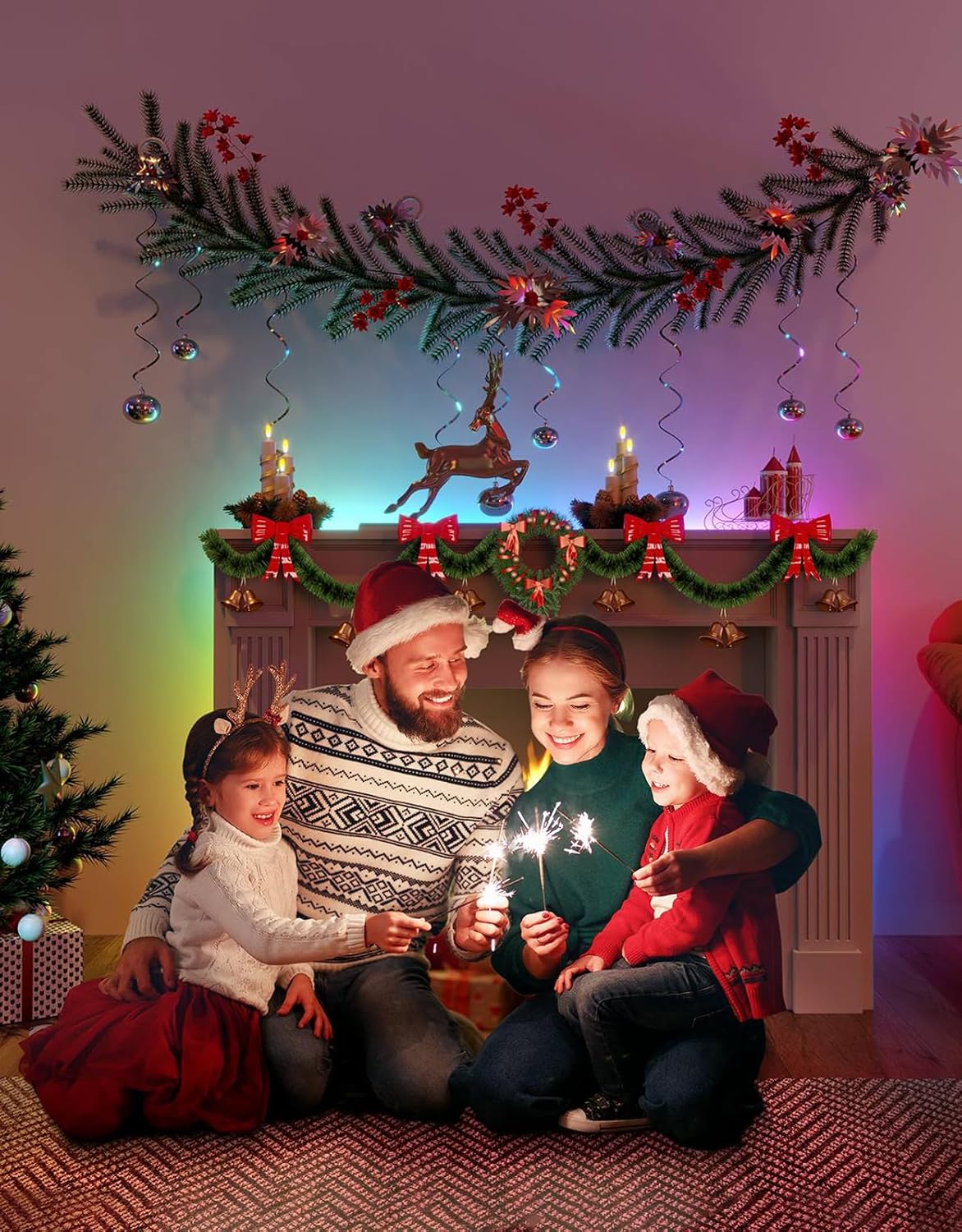 Govee RGB Smart Wi-Fi + Bluetooth LED Strip Lights (10m) [Energy Class A]