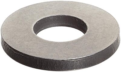 PRECISION BRAND Steel Round Shim, Full Hard Temper, Matte Finish (Pack of 10)