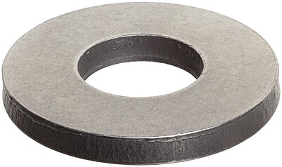 PRECISION BRAND Steel Round Shim, Full Hard Temper, Matte Finish (Pack of 10)