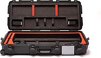 NANUK 991 Bow Case with Automatic Pressure Release Valve and PowerClaw Superior Latching System for Transporting and Storing Bows and Archery Equipment (Black)