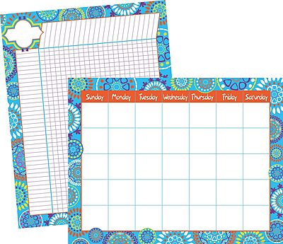 Barker Creek Calendar and Incentive Chart Set