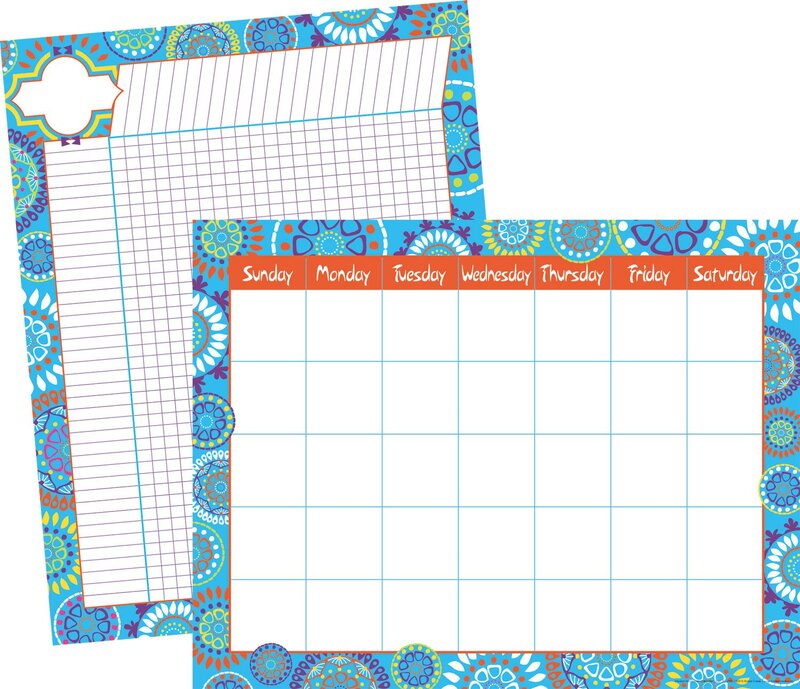 Barker Creek Calendar and Incentive Chart Set