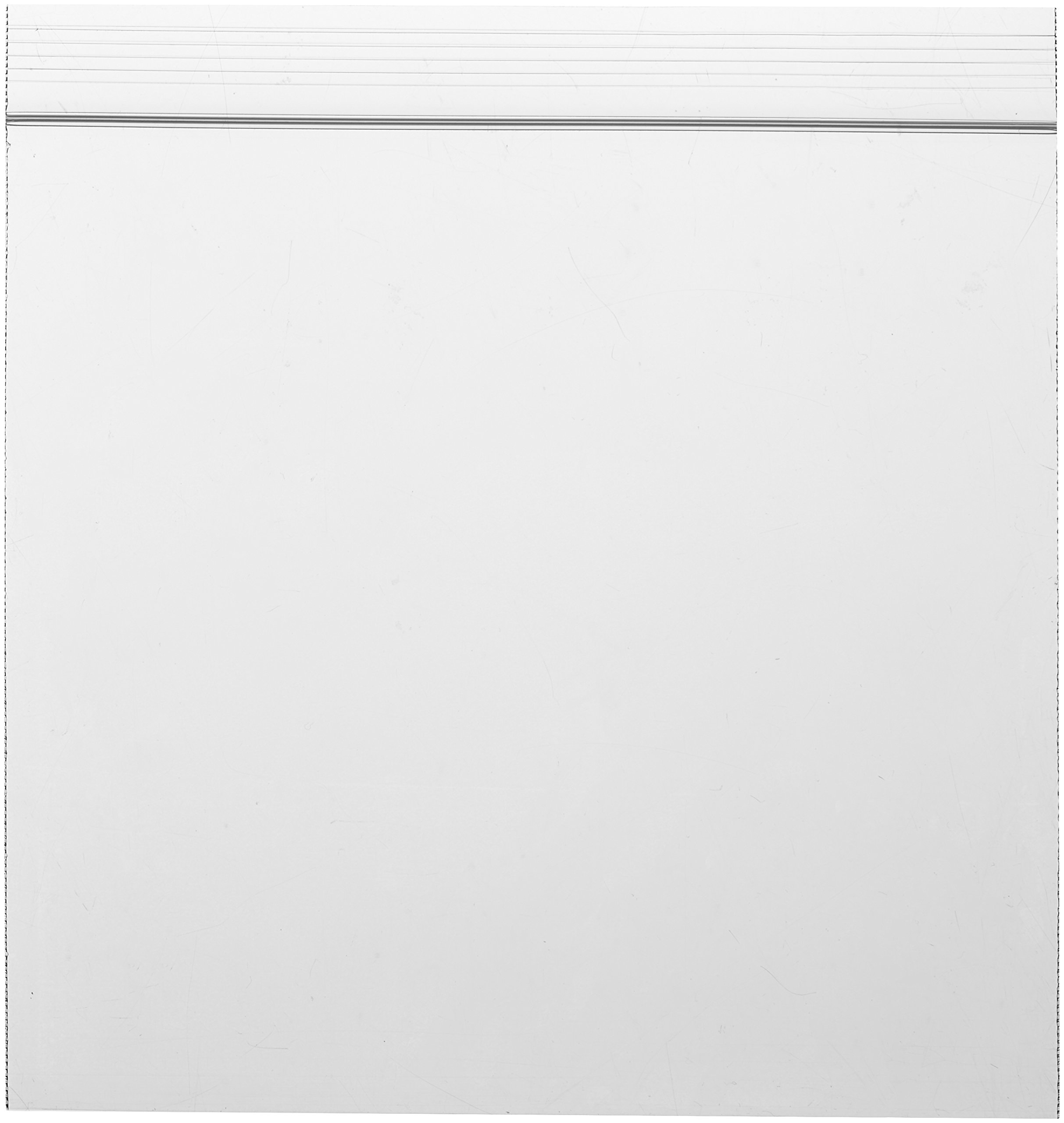 Genuine Joe Sandwich Recloseable Food Storage Bag, Zipper Seal Closure, 1.15 mil (29 Micron) Thickness, Clear, 500 Count