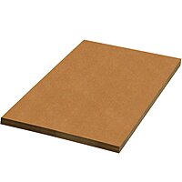 Corrugated Cardboard Sheets, 60" x 96", Kraft Brown, for Packing, Mailing, and Protecting Products from Forklift Damage, 5 Sheets