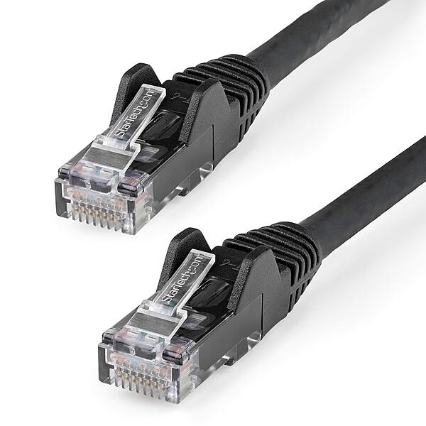StarTech.com LSZH CAT6 Ethernet Patch Cable - 10 Gigabit 650MHz, 100W PoE, Snagless RJ45