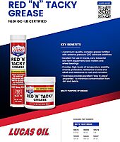 Lucas Oil Red 'N' Tacky Grease