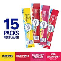 Crystal Light On-The-Go Sugar-Free Drink Mix Variety Pack, 6.3 Oz, Pack Of 60 Packets