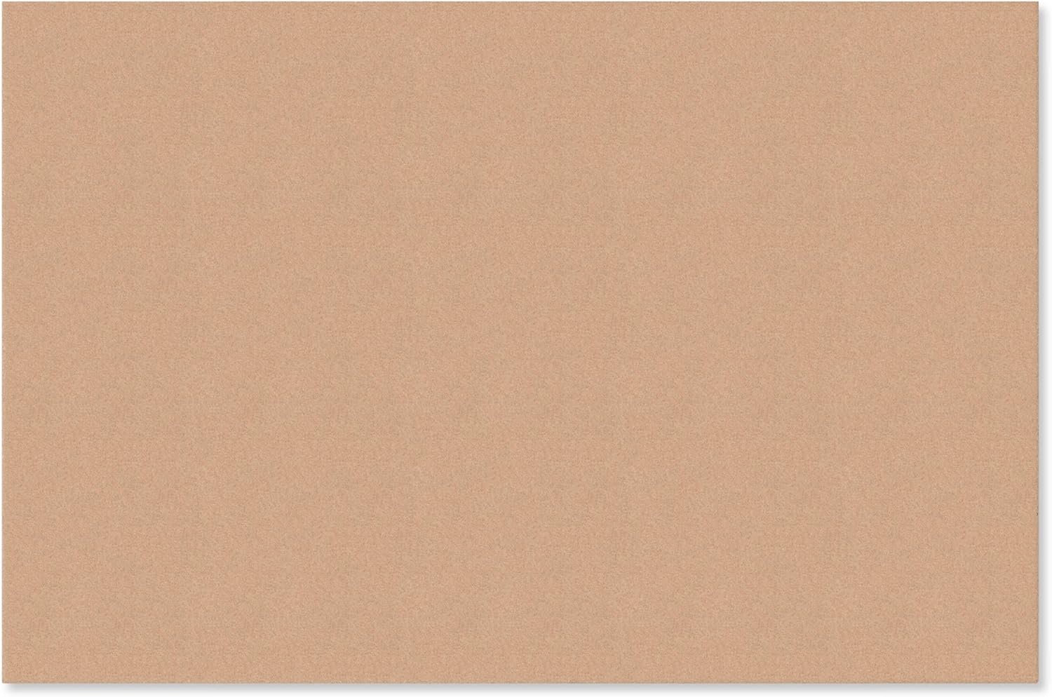 U BRANDS Cork Canvas Bulletin Board, Frameless
