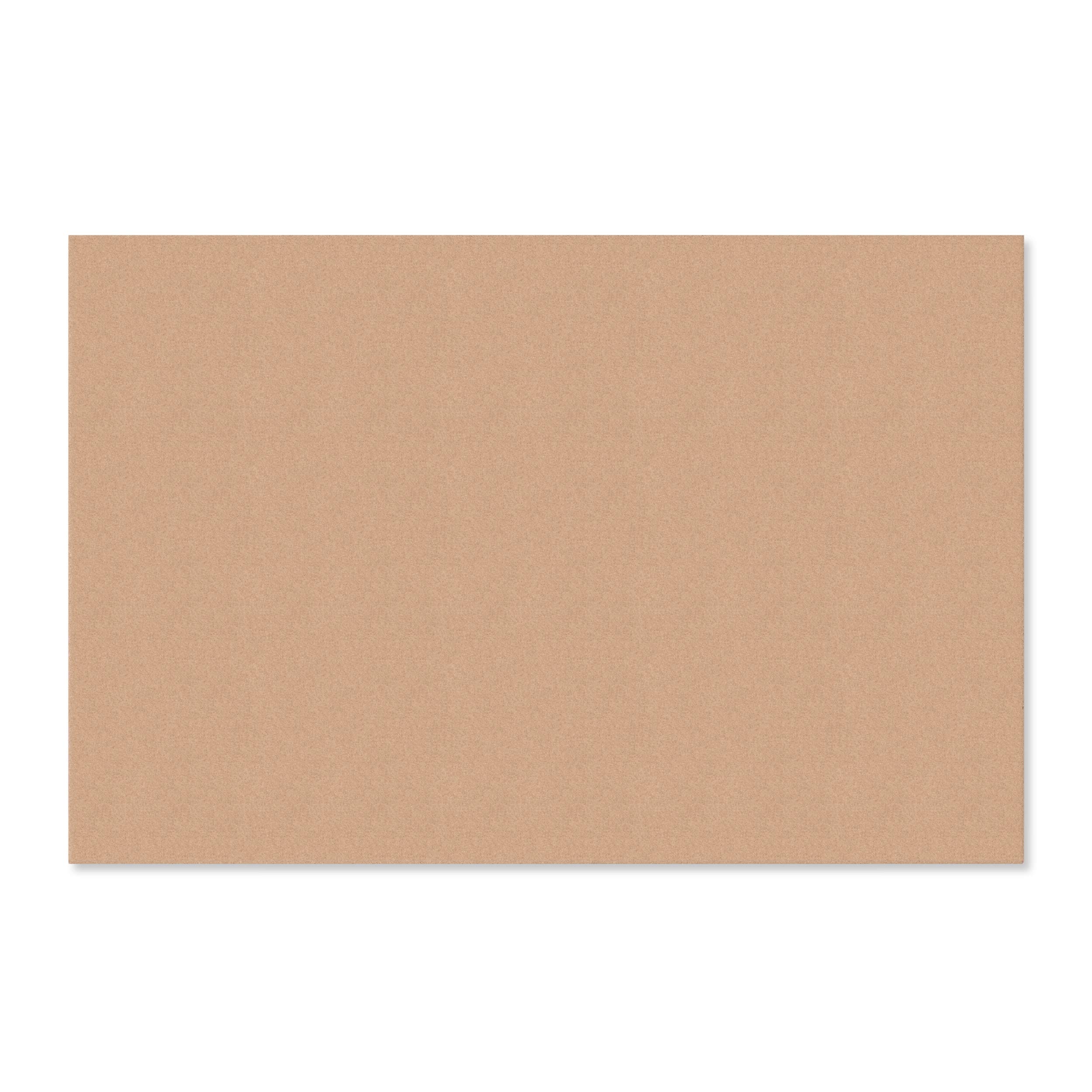 U BRANDS Cork Canvas Bulletin Board, Frameless