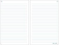 Rite in the Rain Weatherproof Hard Cover Notebook, 4.75" x 7.5", Yellow Cover, Journal Pattern (No. 390F) Yellow Journal