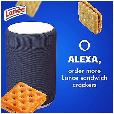 Lance Sandwich Crackers Variety Pack, 36 Ct (Pack of 36) Variety Pack 1.52 Ounce (Pack of 36)