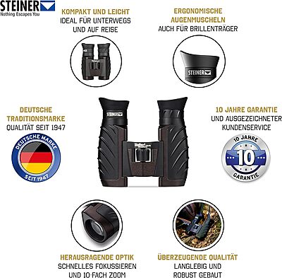 STEINER Safari UltraSharp Binoculars