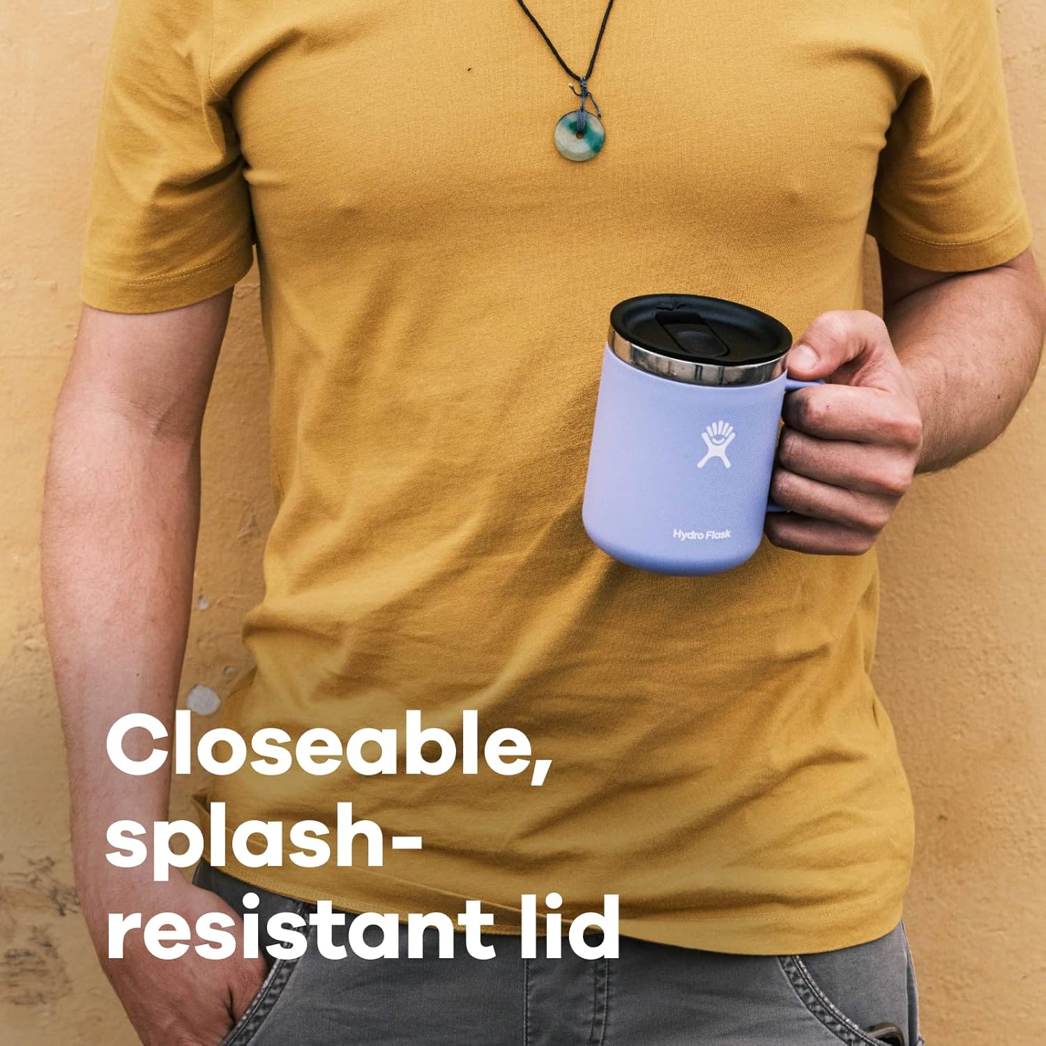 Hydro Flask Insulated Stainless Steel Mug with TempShield and Press-In Lid