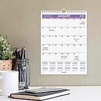 AT-A-GLANCE Monthly Wall Calendar
