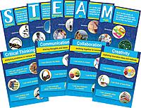 Barker Creek STEM/STEAM Poster Set 13-3/8" x 19"