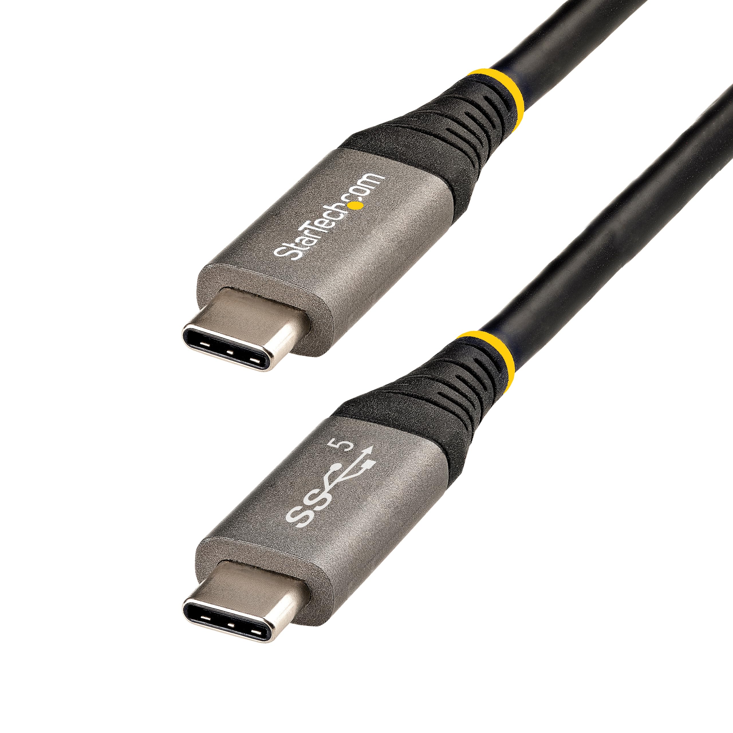 StarTech.com 6ft (2m) USB C Cable 5Gbps - Durable USB-C Cable - USB 3.2 Gen 1 Type-C Cable