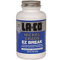 LA-CO Markal EZ Break Nickel Grade Antiseize Paste, Jar with Brush-in-Cap