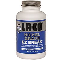 LA-CO Markal EZ Break Nickel Grade Antiseize Paste, Jar with Brush-in-Cap