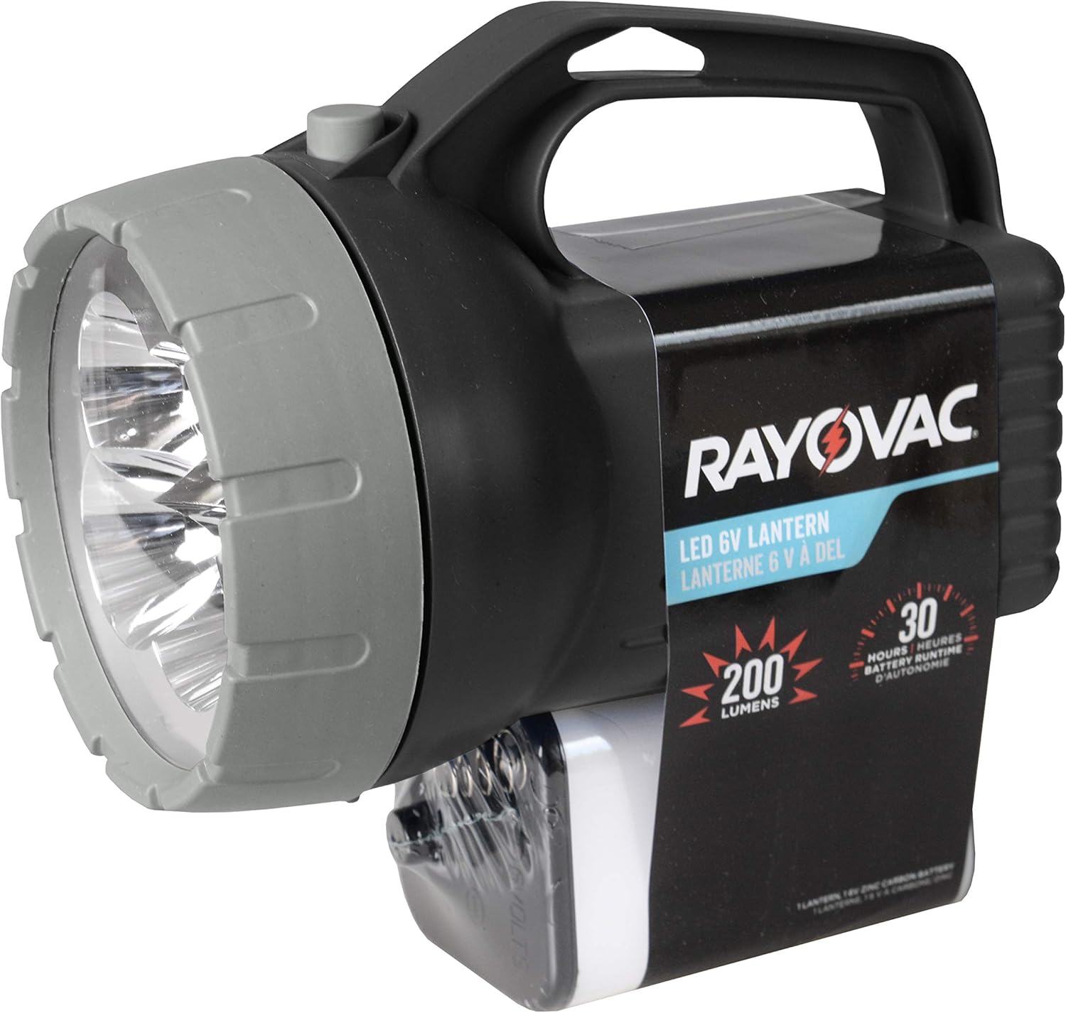 RAYOVAC Floating LED Lantern Flashlight, 6V Battery Included, Superb Battery Life, Floats for Easy Water Recovery