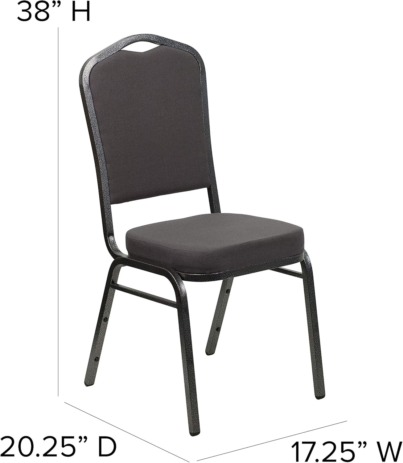 Flash Furniture HERCULES Series Crown Back Stacking Banquet Chair
