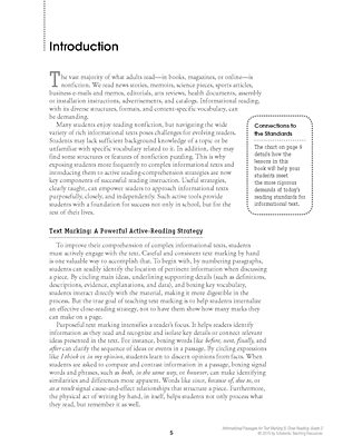 Informational Passages for Text Marking & Close Reading: Grade 3: 20 Reproducible Passages With Text-Marking Activities That Guide Students to Read Strategically for Deep Comprehension