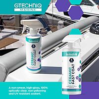 Gtechniq Ceramic Fast Coat - Marine Ceramic Coat - Spray-on, Wipe-Off Ceramic Sealant for Boats