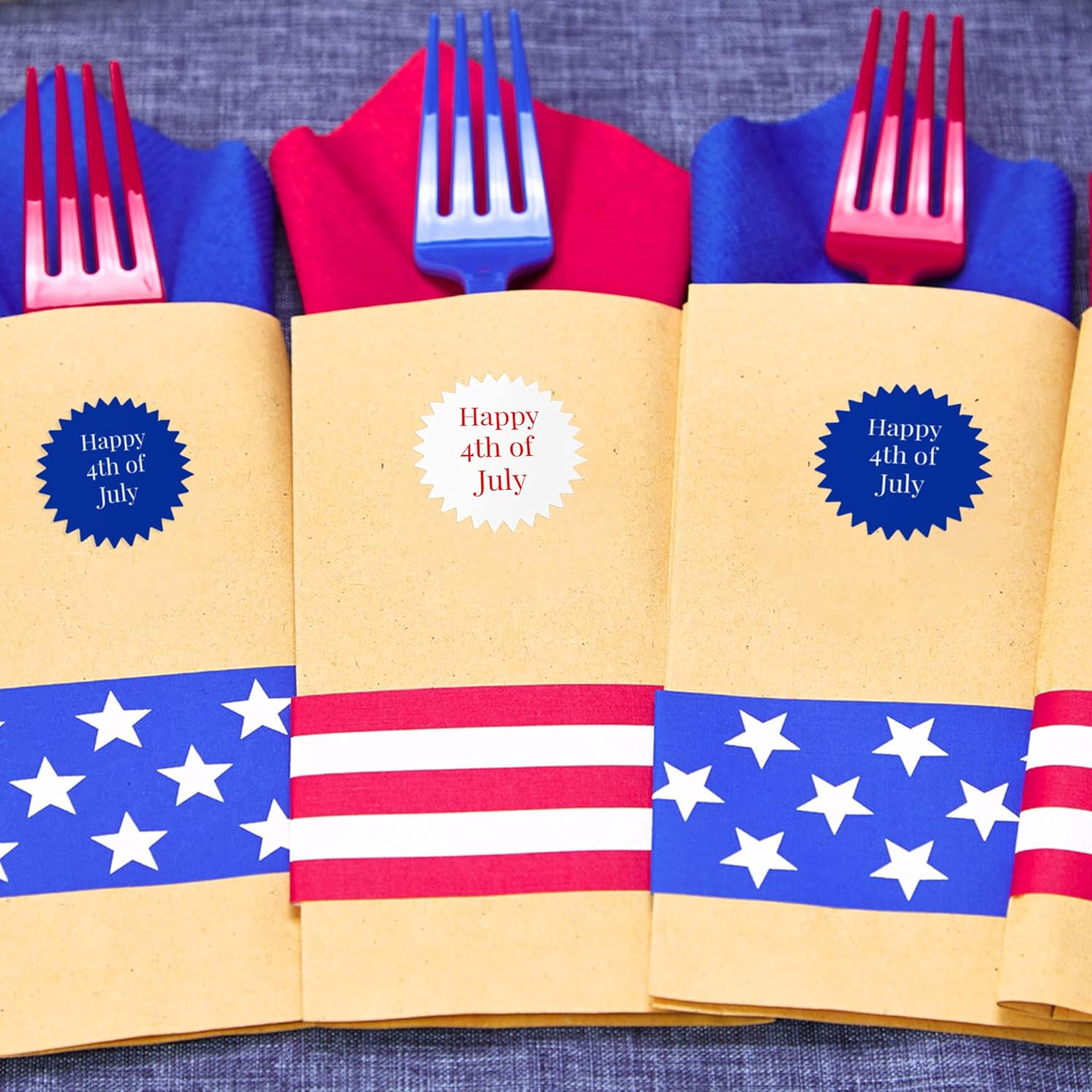 AVERY Matte White Starburst Labels, Sure Feed Technology, 2.25"