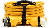 Camco PowerGrip 50 Amp Marine Power Extension Cord with Locking Adapters