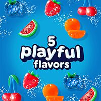 Airheads Candy, Soft Filled Bites, Assorted Flavors, Non Melting, Party, 6oz Bag, Box of 12 Bags Candy Original Fruit 6 Ounce (Pack of 12)