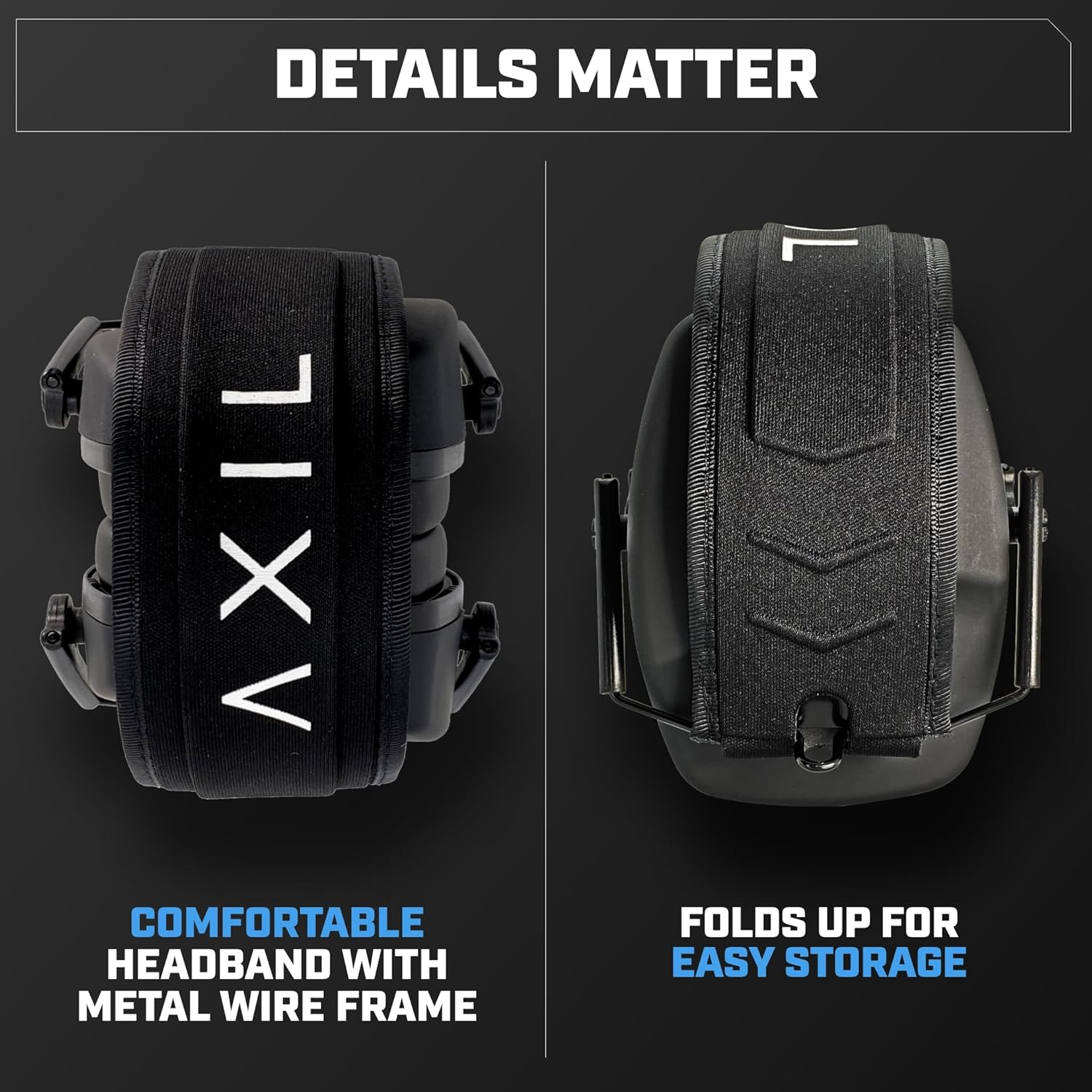AXIL TRACKR Noise Cancelling Ear Muffs Passive