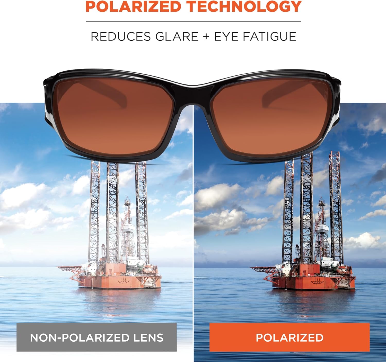 ERGODYNE Skullerz THOR Polarized Safety Glasses