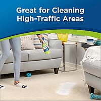Woolite Heavy Traffic Carpet Foam Cleaner with ScotchGuard Protector, 22 Oz