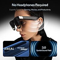 XREAL One Pro - AR Smart Glasses 120Hz Full-HD Micro-OLED, Bose Audio