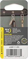Nite Ize S-Biner MicroLock Stainless Steel Dual-Gate Carabiner Key Holder