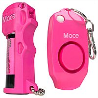 MACE Personal Safety Alarm & Pepper Spray Kit - 130dB Siren 10 ft Range