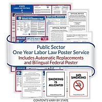 ComplyRight Federal (Bilingual), State and Public Sector (English) Labor Law 1-Year Poster Service, Hawaii (U1200CBOPSECHI)