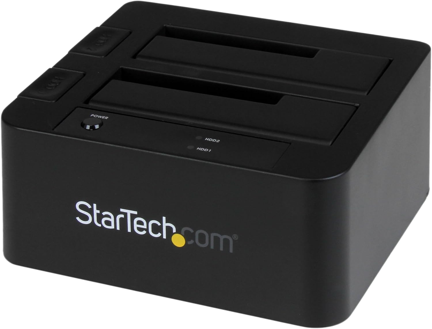 StarTech.com Dual-Bay USB 3.0 / eSATA to SATA Hard Drive Docking Station, External 2.5/3.5" SATA I/II/III