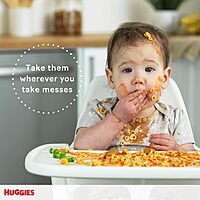 Huggies Simply Clean Wipes, White, 64 Sheets Per Box, Pack Of 3 Boxes