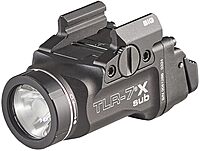 Streamlight 69406 TLR-7 X sub USB 500-Lumen 5000-Candela Weapon Light Designed Exclusively and Solely for Sig Sauer P365/XL Closed Rail Systems, Includes Mounting Kit, Key, and Multi-Tool, Black