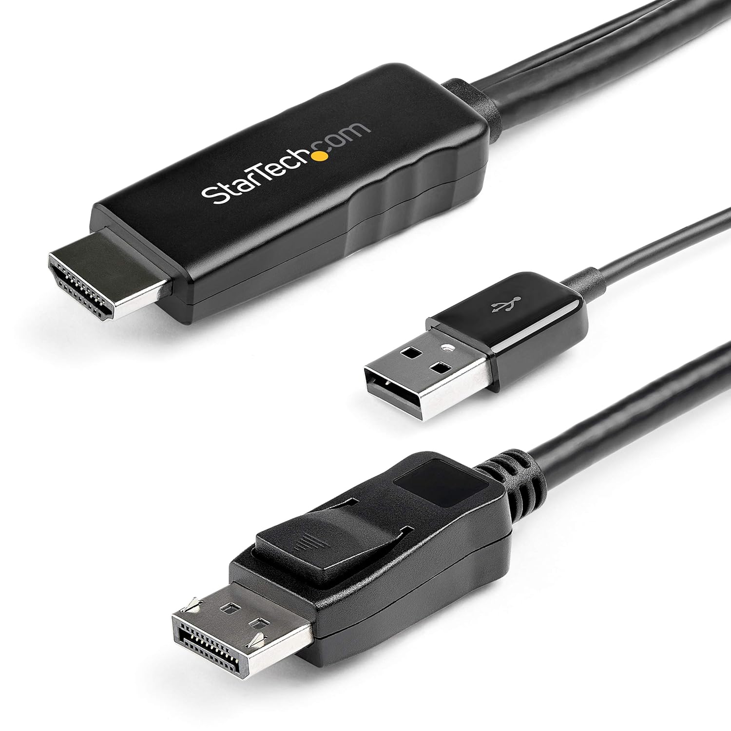 StarTech.com HDMI to DisplayPort Active Adapter Cable with USB Power