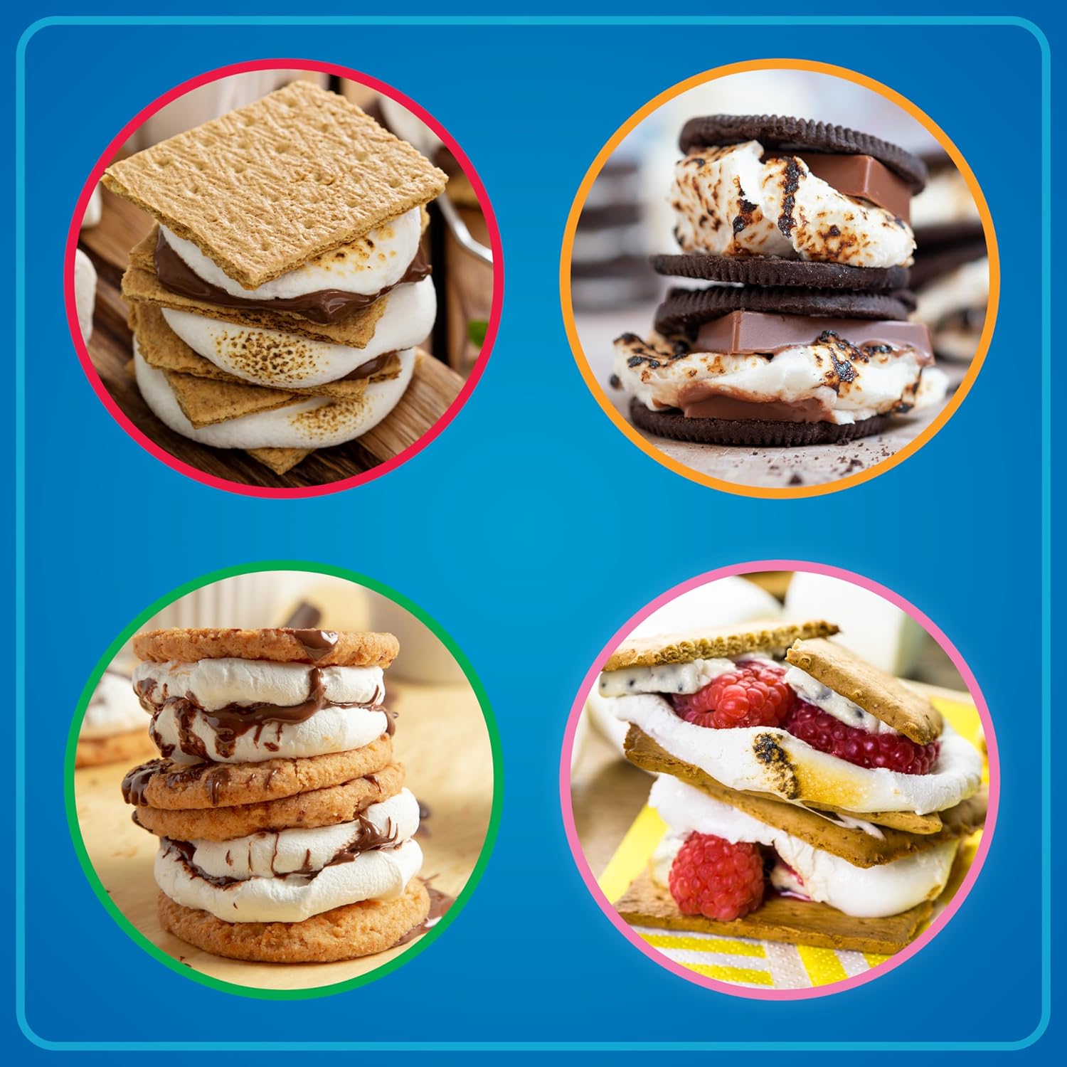 NOSTALGIA Tabletop Indoor Electric S'mores Maker