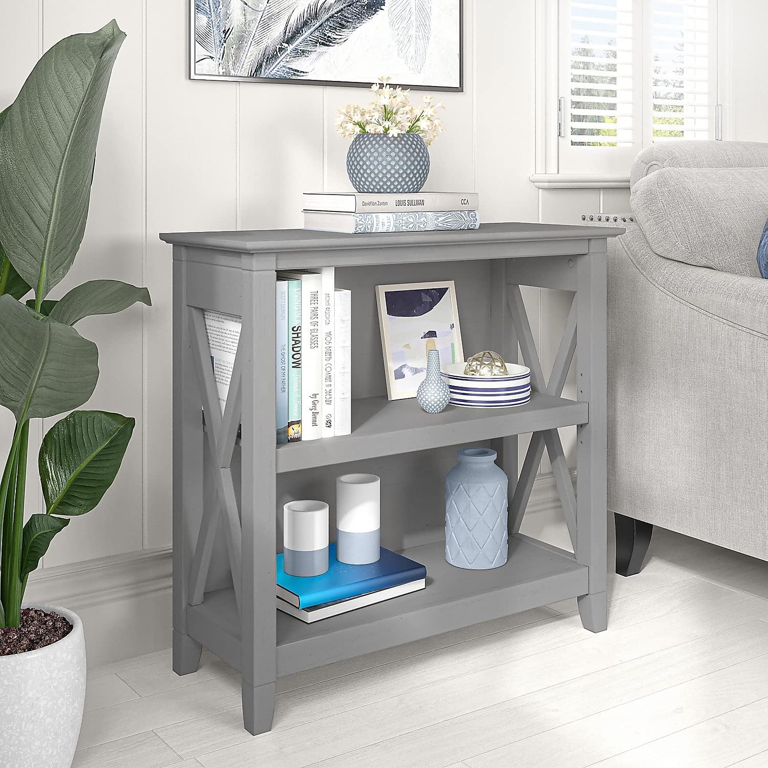 Bush Furniture Key West Bookcase Collection